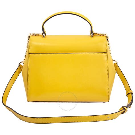 michael kors sunflower handbag|michael kors leather tote.